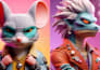 create high quality 3d character nft art model collection